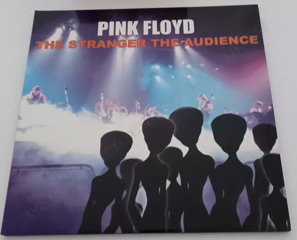 Pink Floyd, The Stranger The Audience, (Blue Vinyl) Image 1++